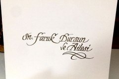 davetiye el yazi ornekleri